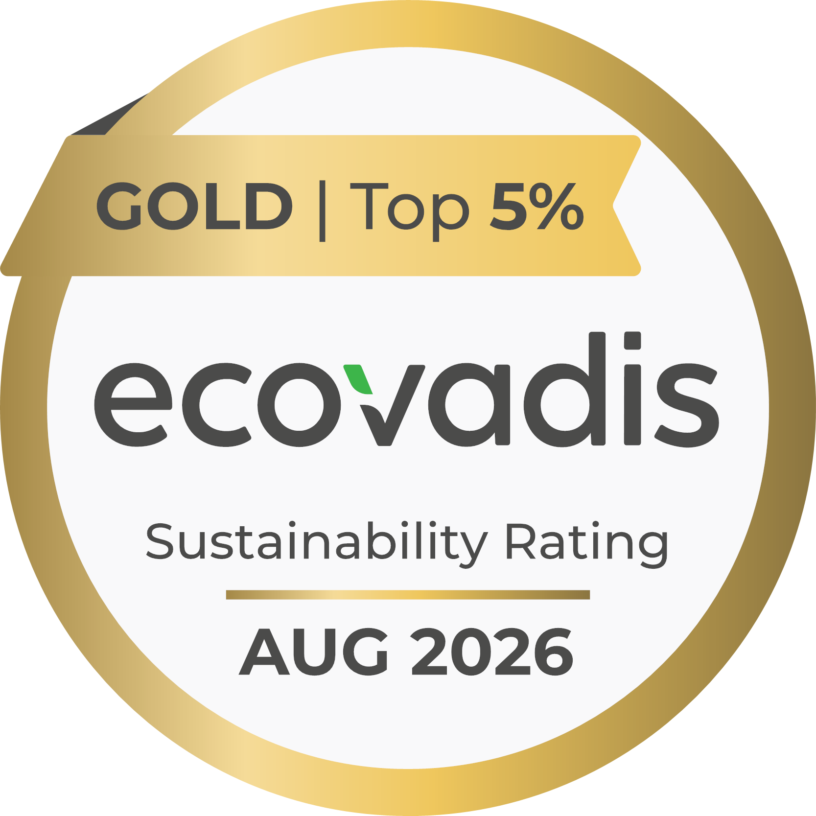 Złoty medal EcoVadis Interfilter