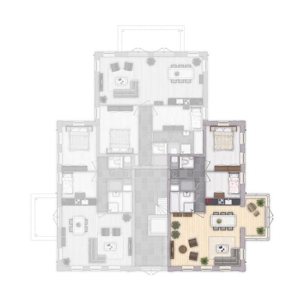 West 1a t/m h, Avenhorn