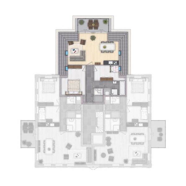 West 1a t/m h, Avenhorn