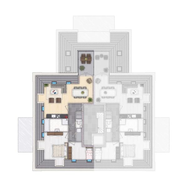 West 1a t/m h, Avenhorn