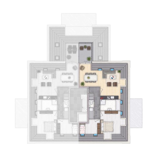 West 1a t/m h, Avenhorn