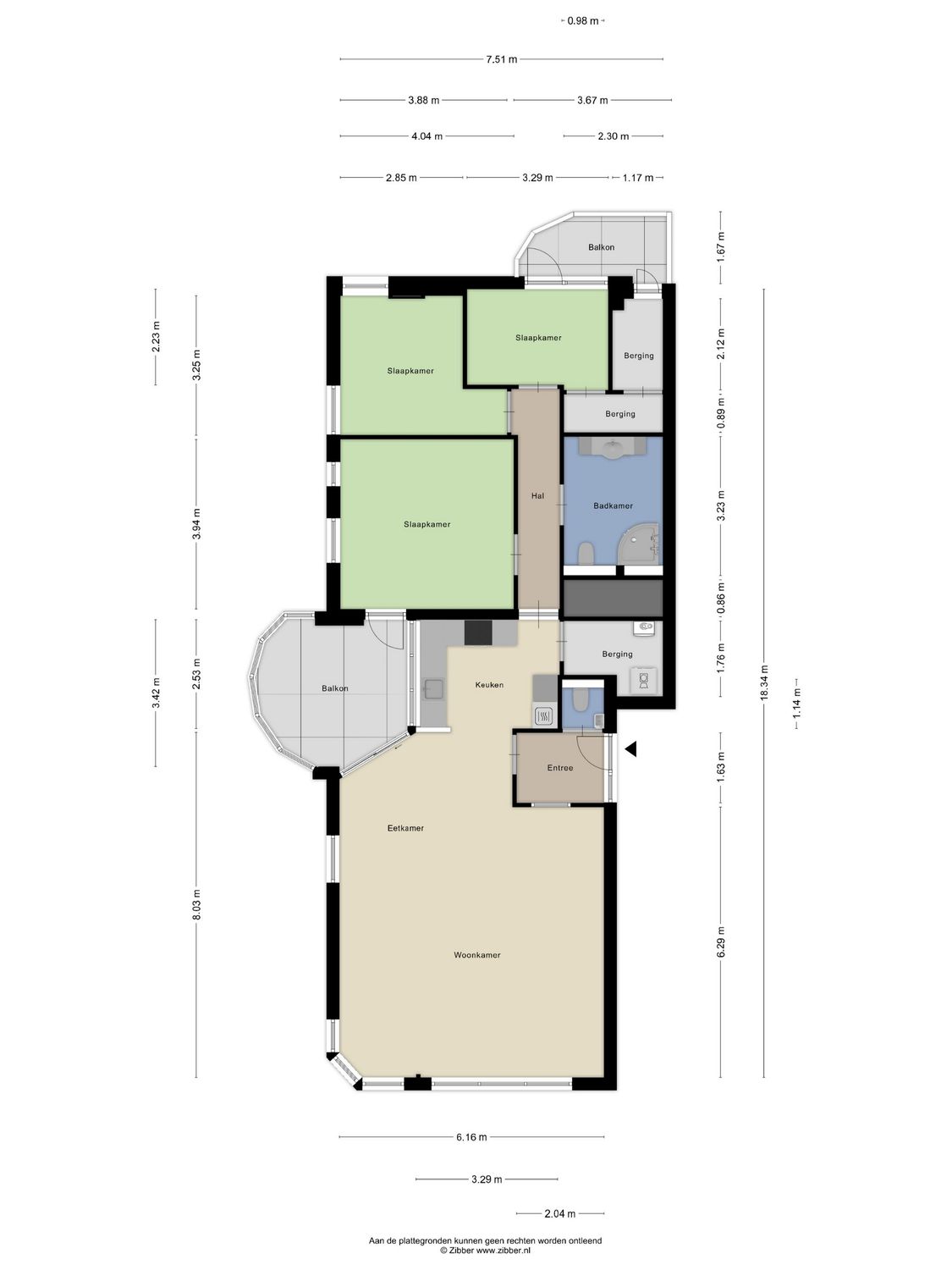 Maasboulevard 48J, SPIJKENISSE plattegrond 0
