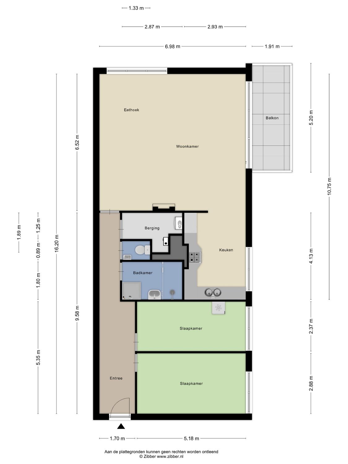 J. de Baanlaan 139, SPIJKENISSE plattegrond 0