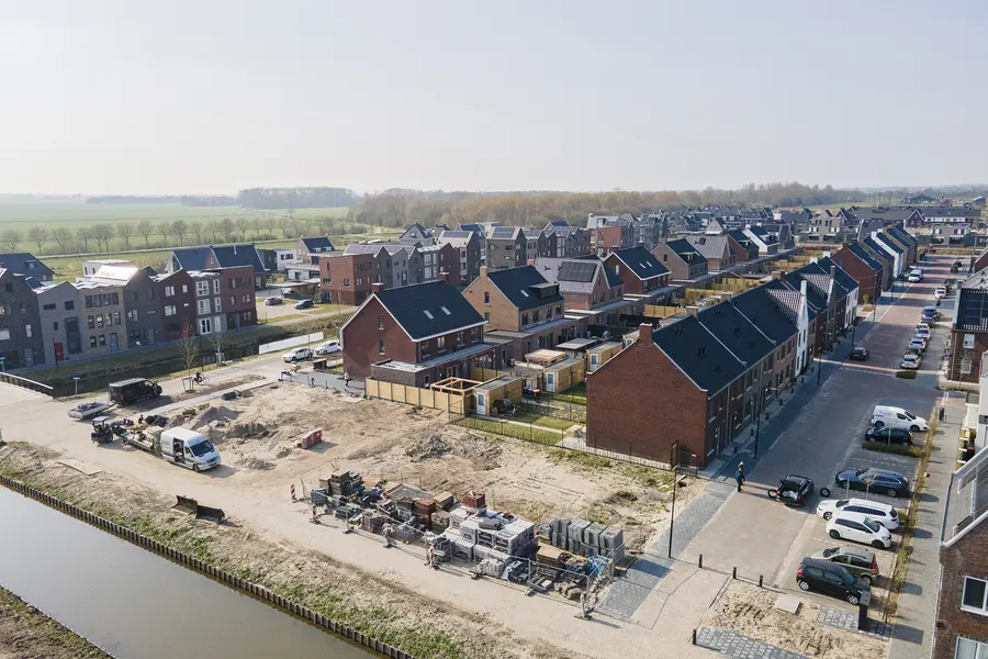 Bouwkavels | twee-onder-één-kap woningen