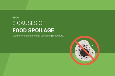 Gas Packaging - 3 Causes of Food Spoilage