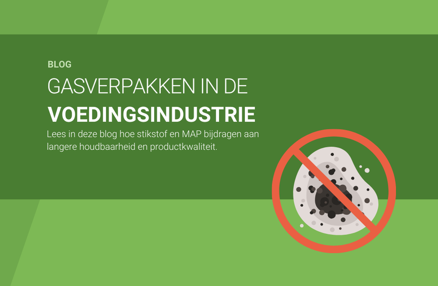 Gasverpakken in de voedingsindustrie