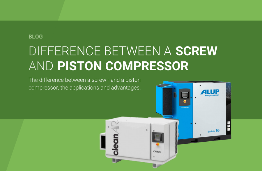 Wat is het verschil tussen een schroefcompressor en een zuigercompressor?