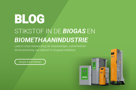 Stikstof in de biogas- en biomethaanindustrie: toepassingen, zuiverheid en dimensionering