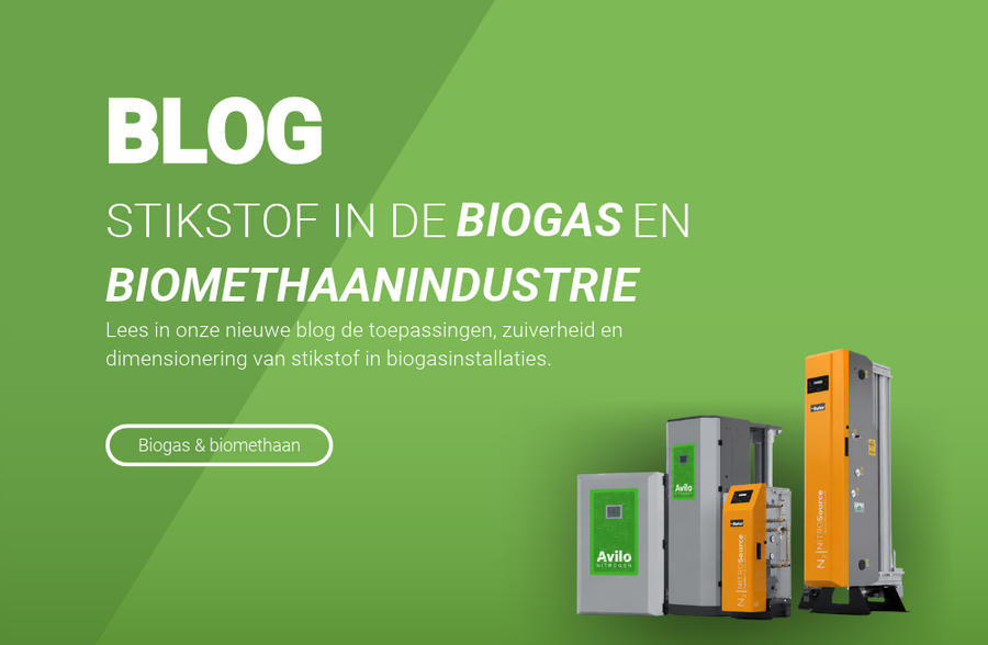 Stikstof in de biogas- en biomethaanindustrie: toepassingen, zuiverheid en dimensionering