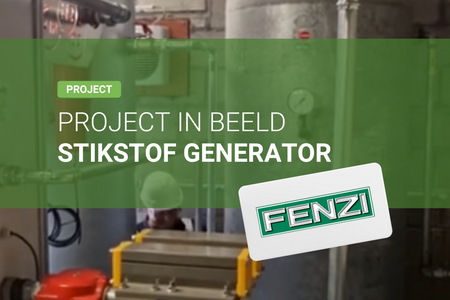Op maat gemaakte stikstofgenerator geïnstalleerd bij Fenzi