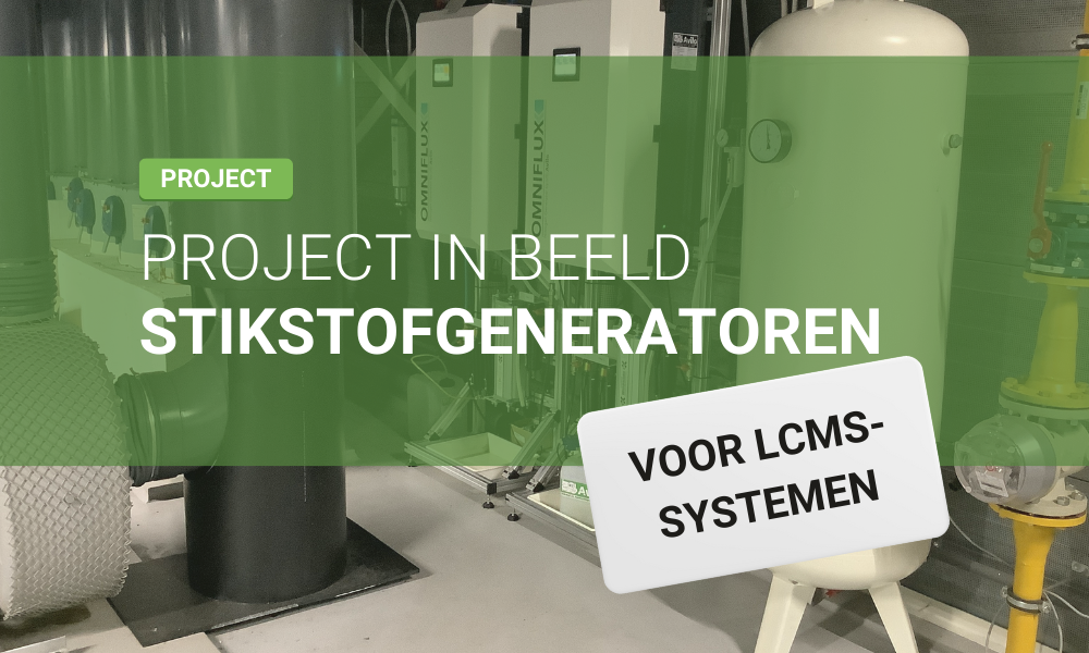 Lage zuiverheid stikstof voor LCMS-systemen