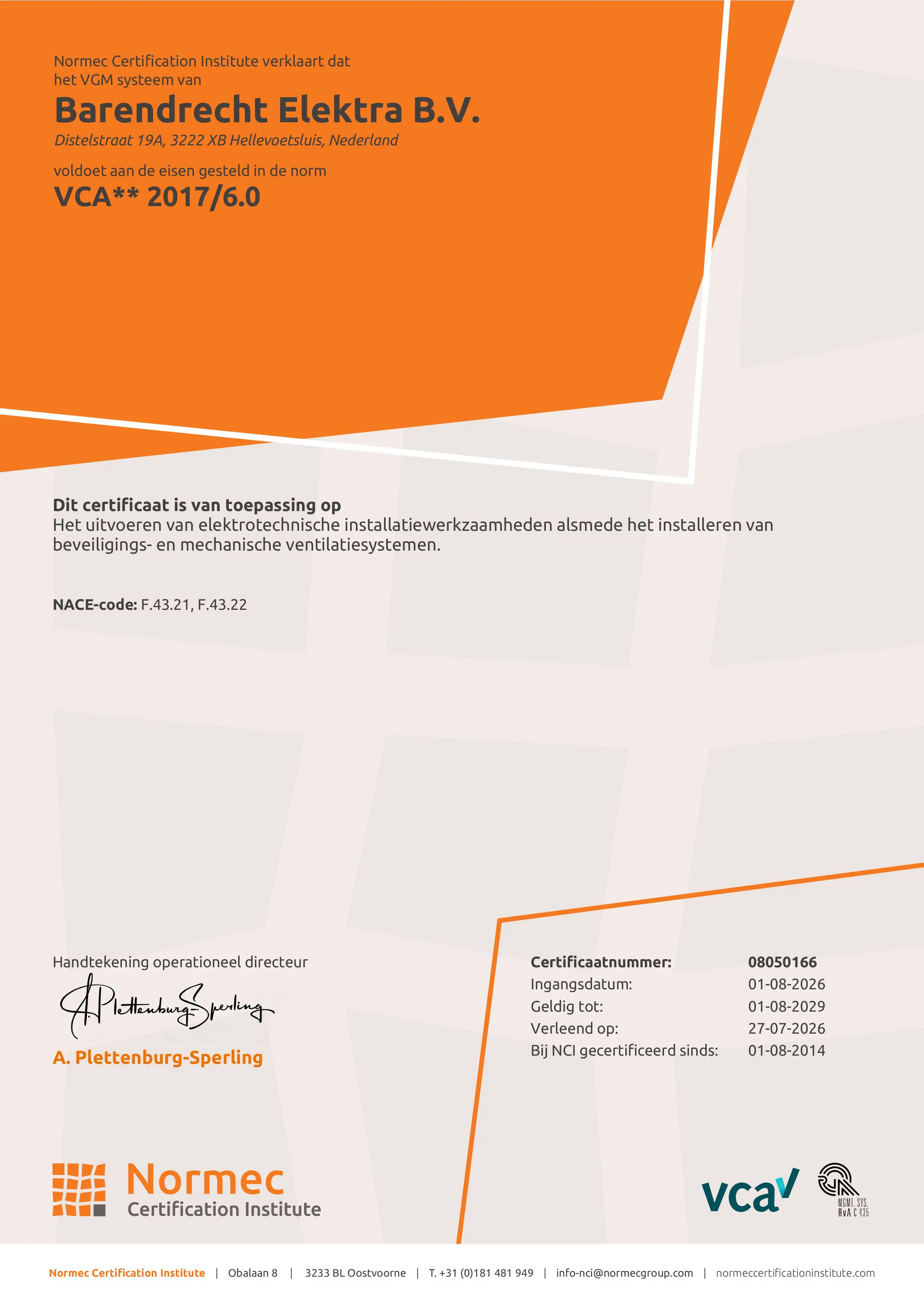 Veiligheid en ARBO