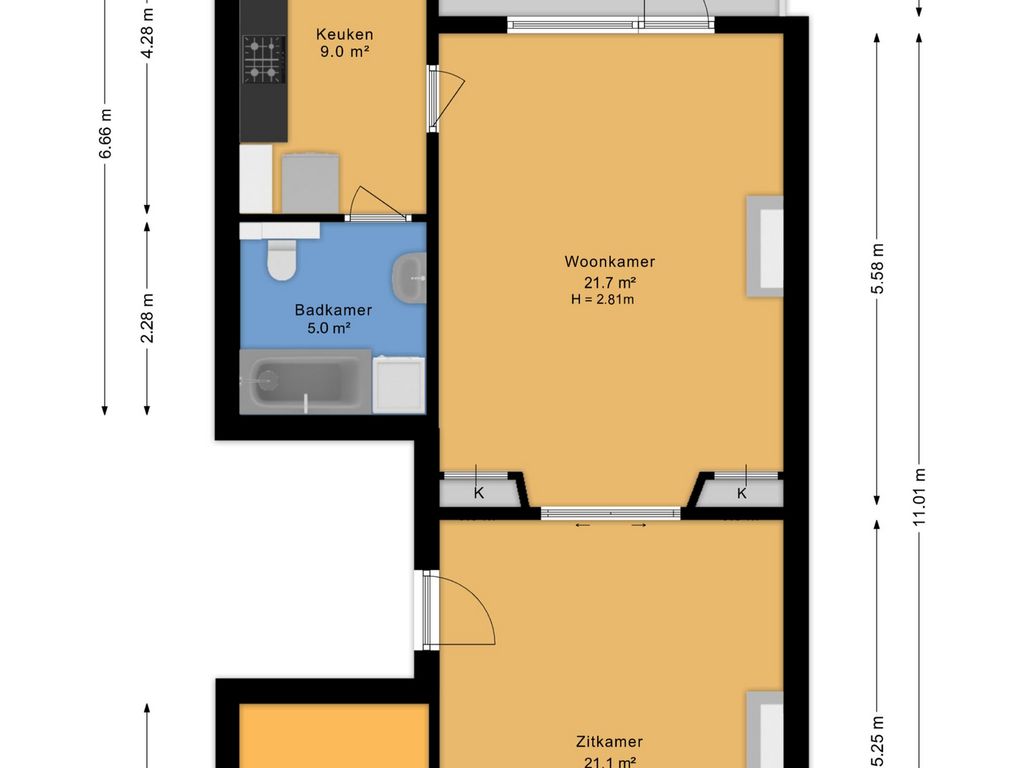 Obrechtstraat 326A, 'S-GRAVENHAGE