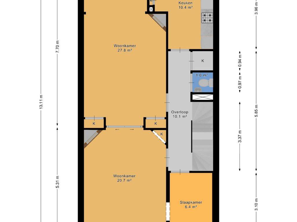 Van Beverningkstraat 131A, 'S-GRAVENHAGE