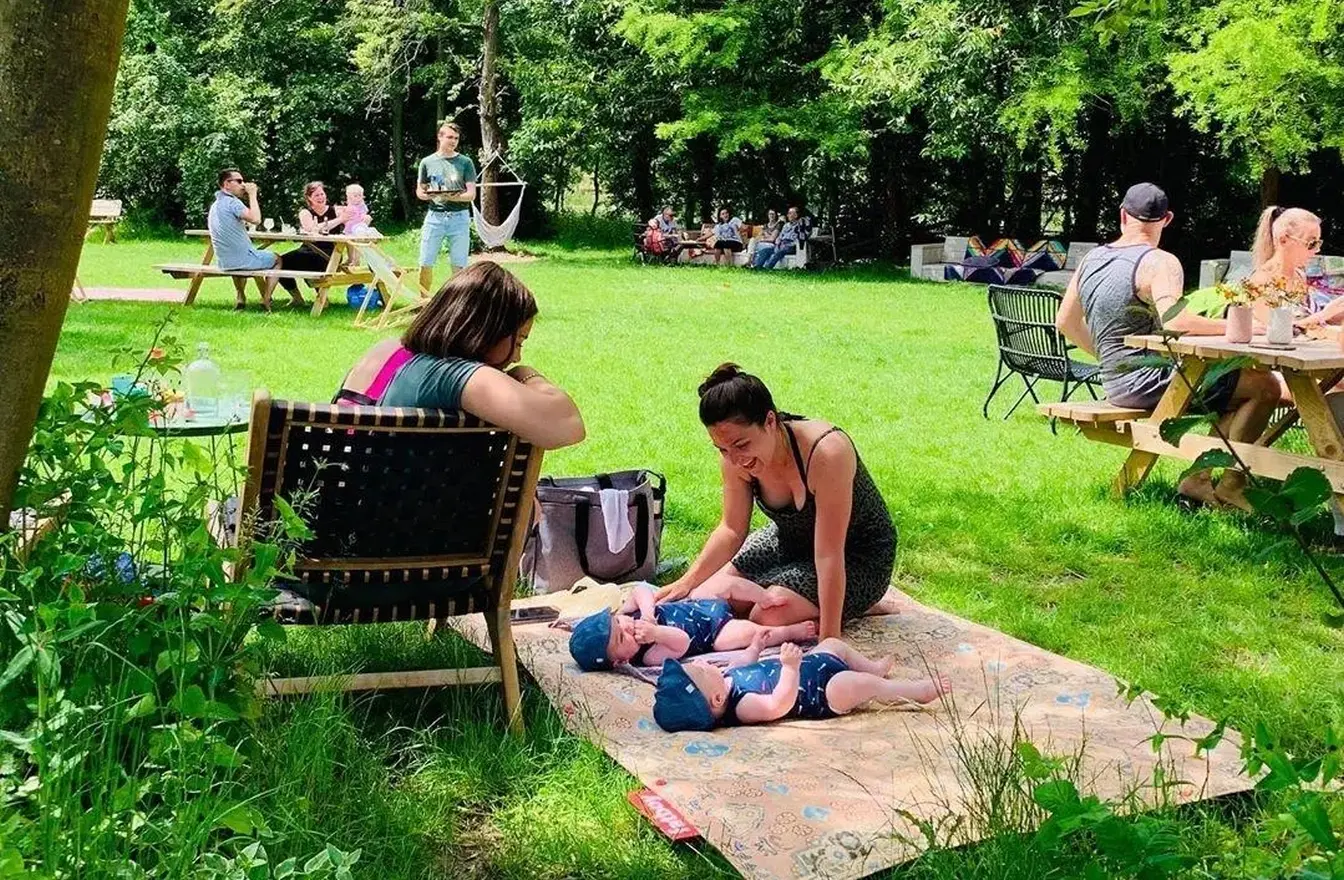 Een paradijselijk eiland achter de vestingwal