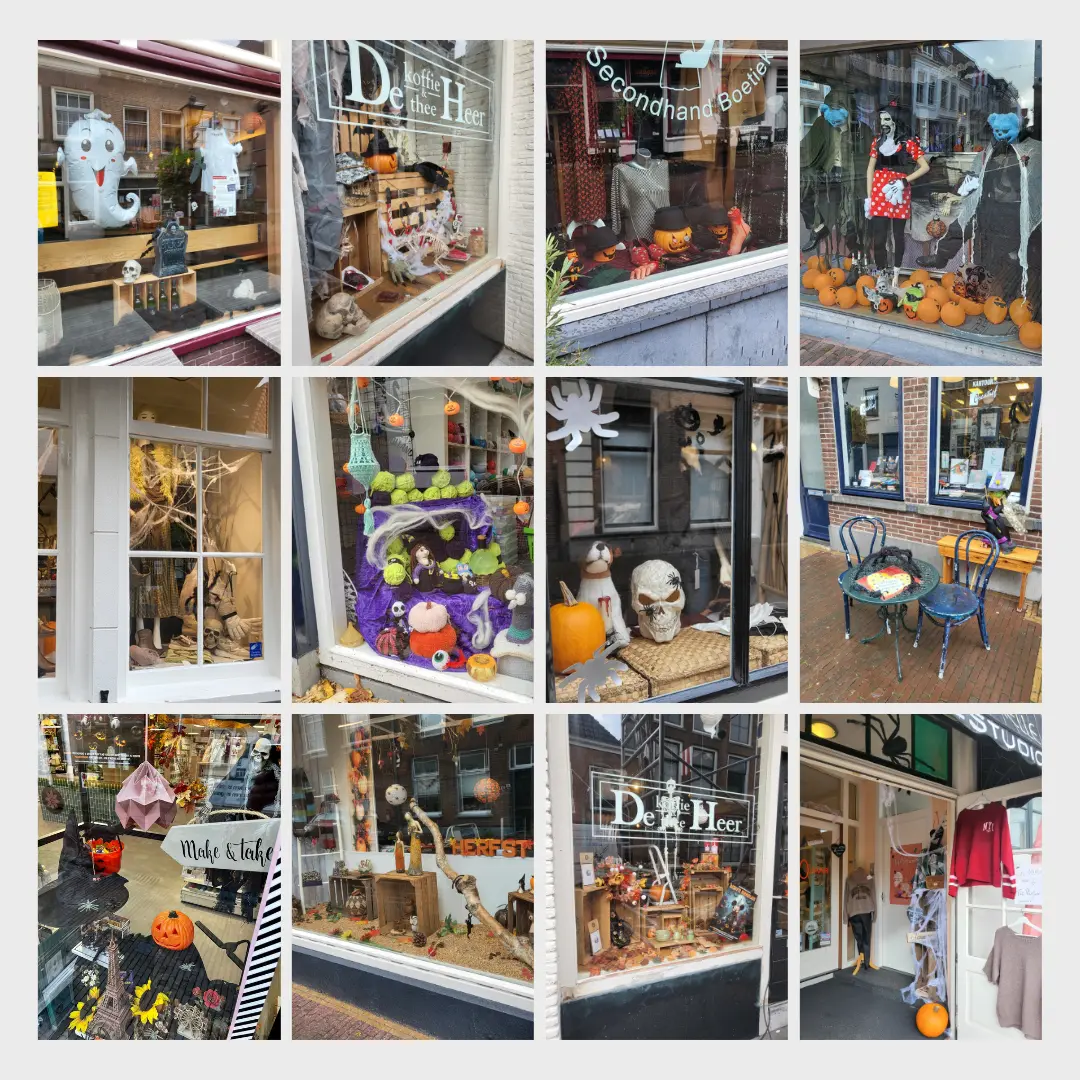 Stem op de gruwelijkste Halloween etalage!