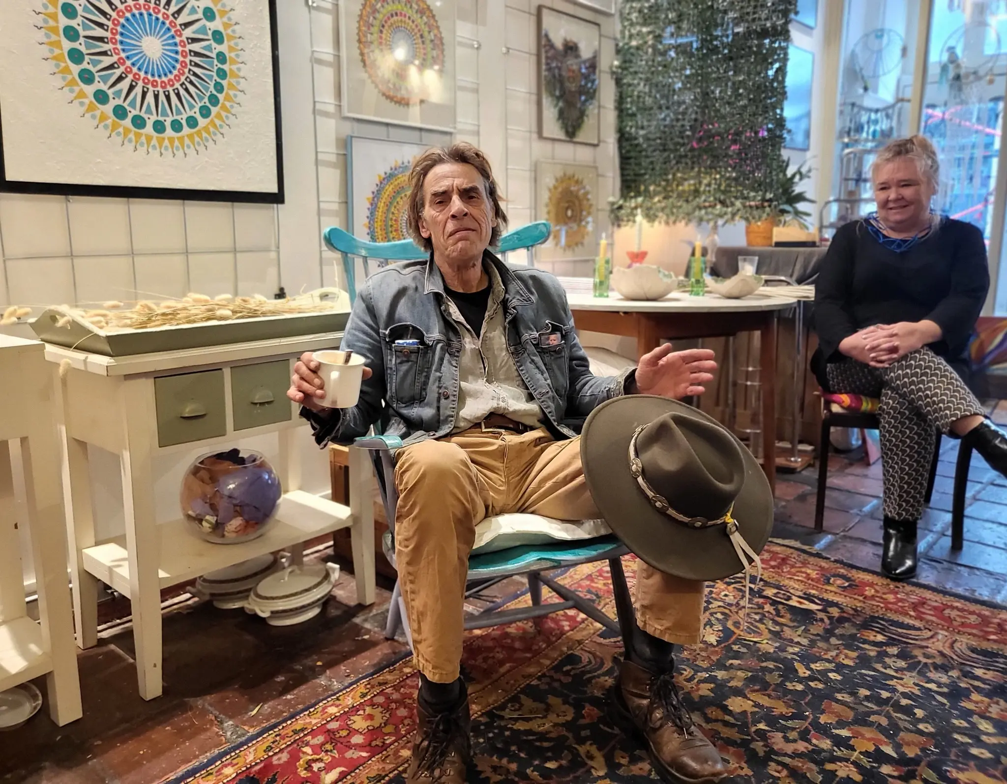 Bekend Briellenaar David exposeert in de Nobelstraat!