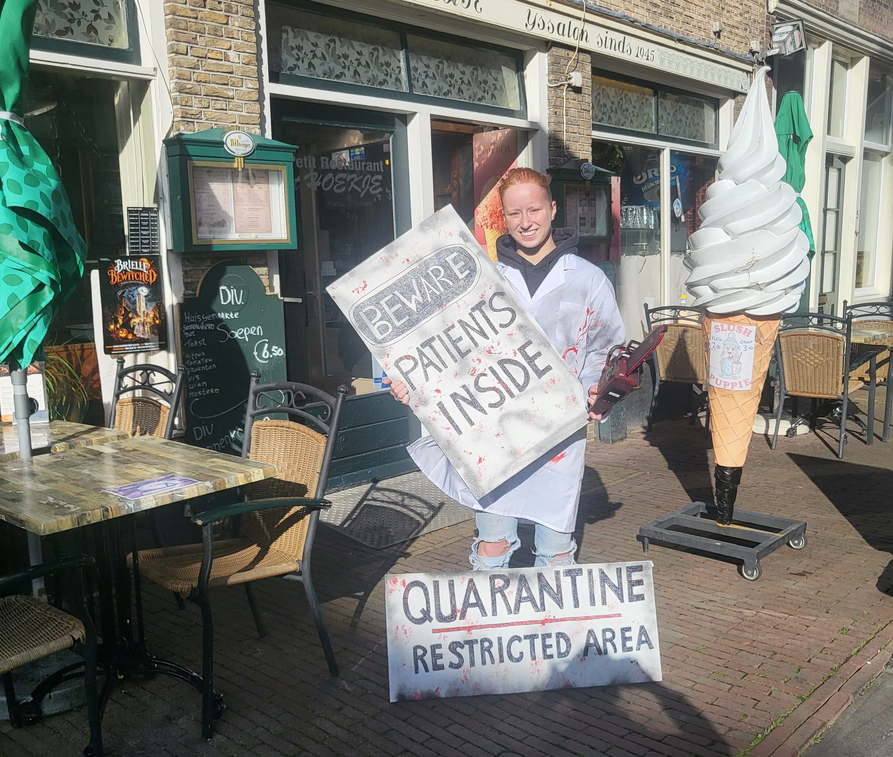 'We zijn hier al zó lang mee bezig!' #HalloweeninBrielle