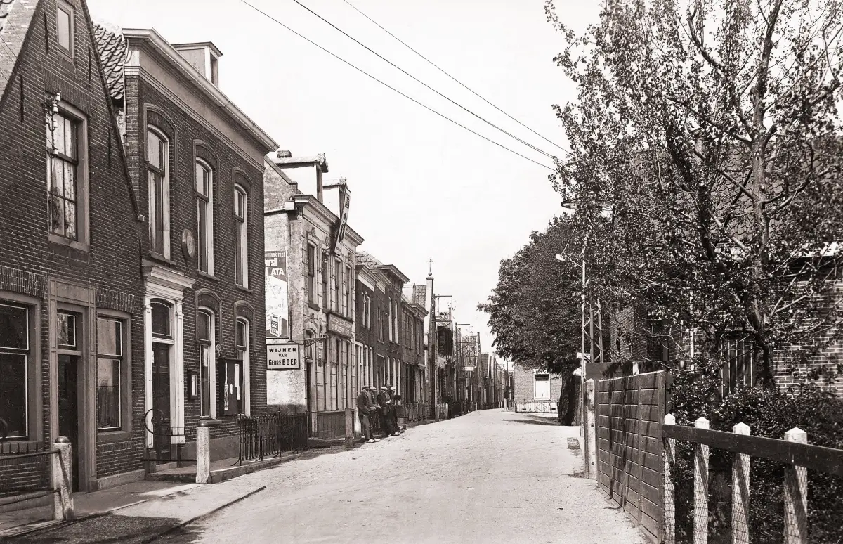 De straat van mijn grootouders