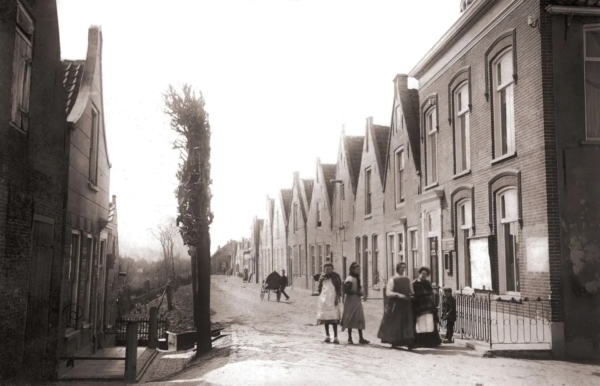 De straat van mijn grootouders