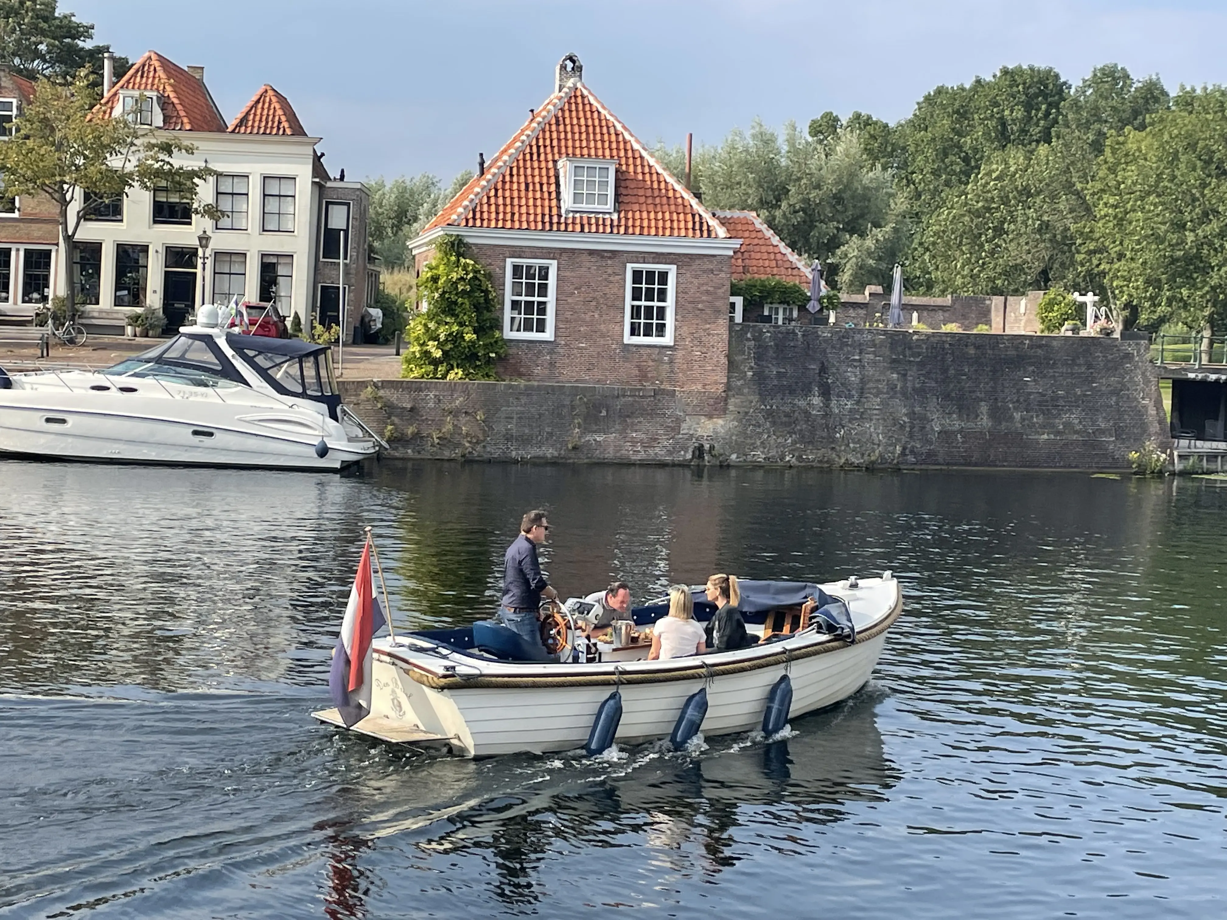 Varen op het Brielse Meer