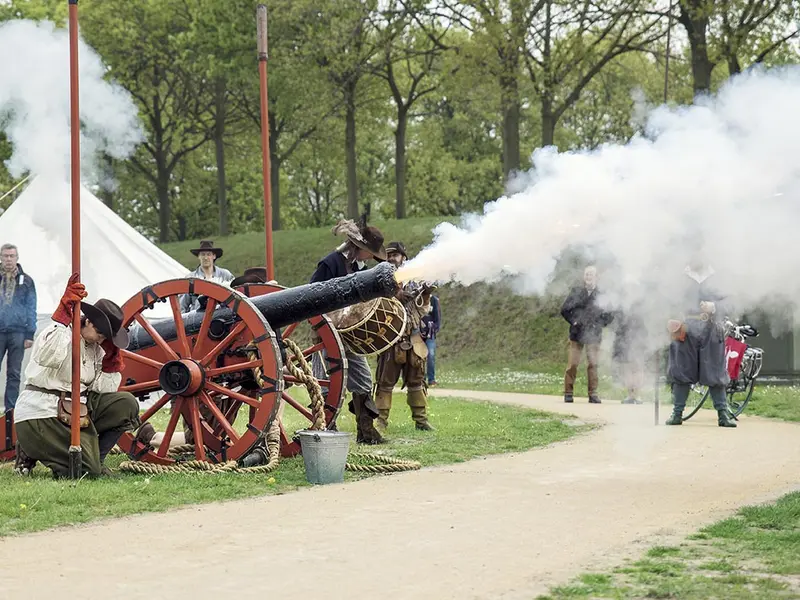 Kampement Garderezjiment en Bergsche Battery