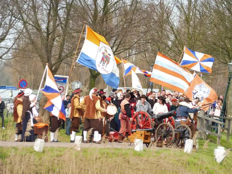 Geuzenkinderen en vaandeldragers