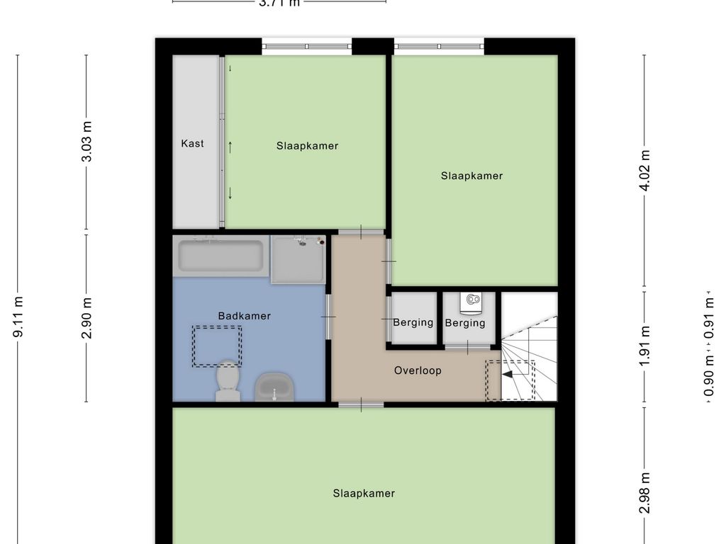Philips van Almondestraat 9, HELLEVOETSLUIS