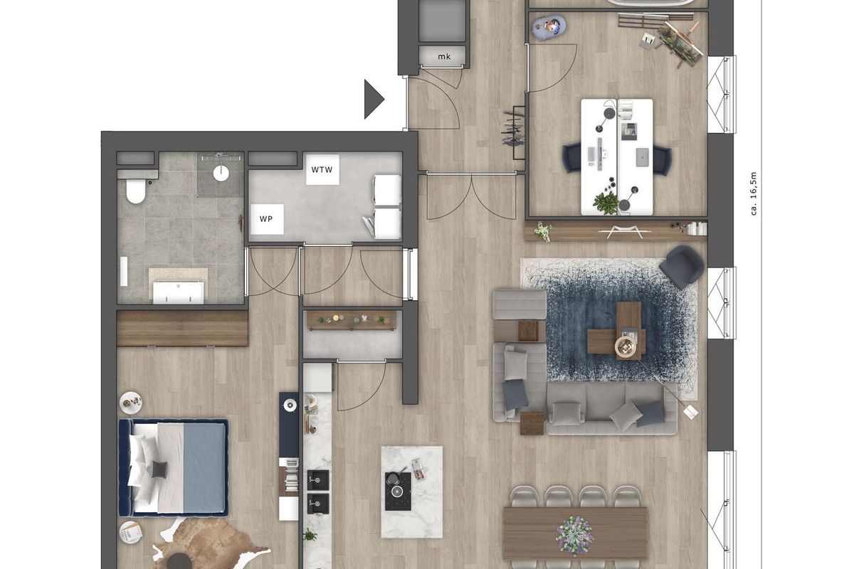 Appartement, bouwnummer 33 