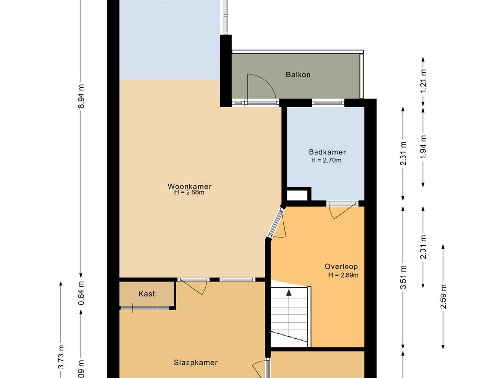 Kolfbaanstraat 12A, Breda