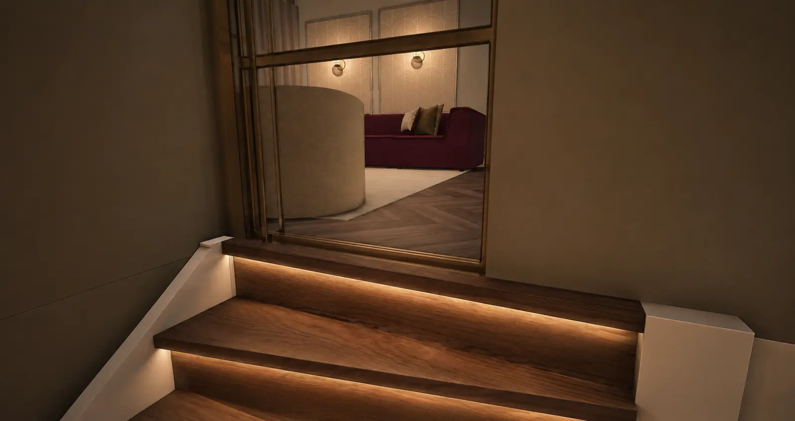 Prachtige salon en woonruimte
