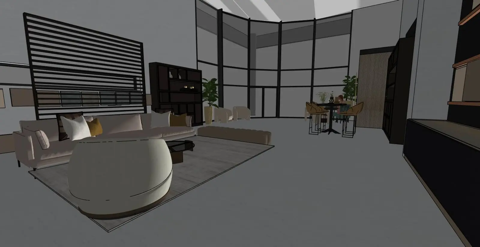Showroom re-styling