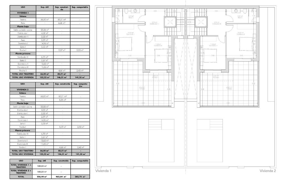 Halfvrijstaand in Benijófar