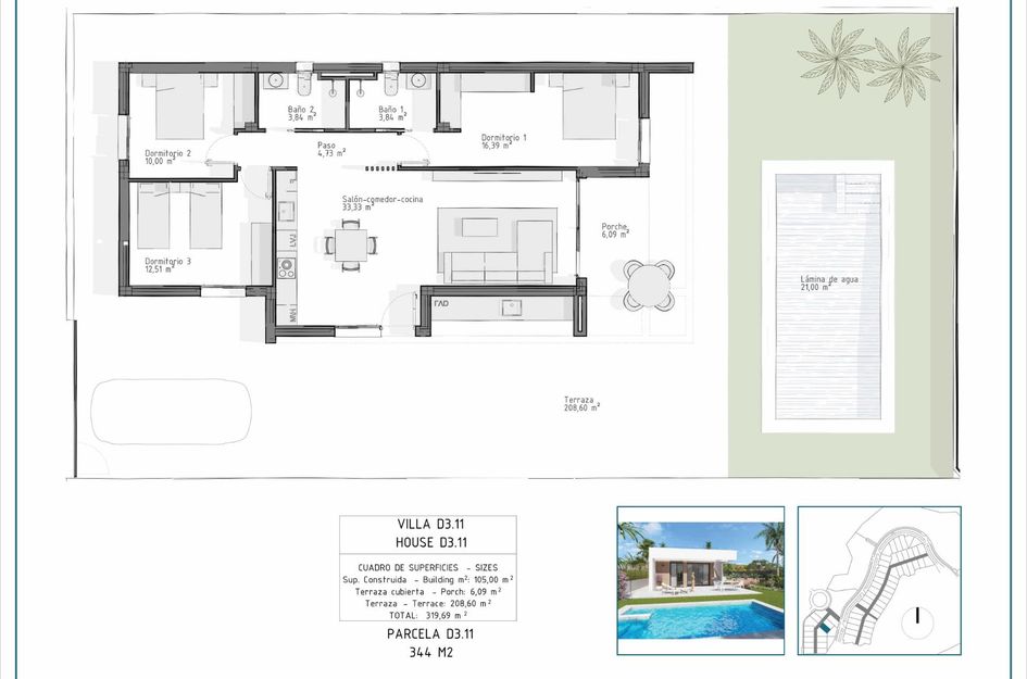 Villa in Playas de Vera