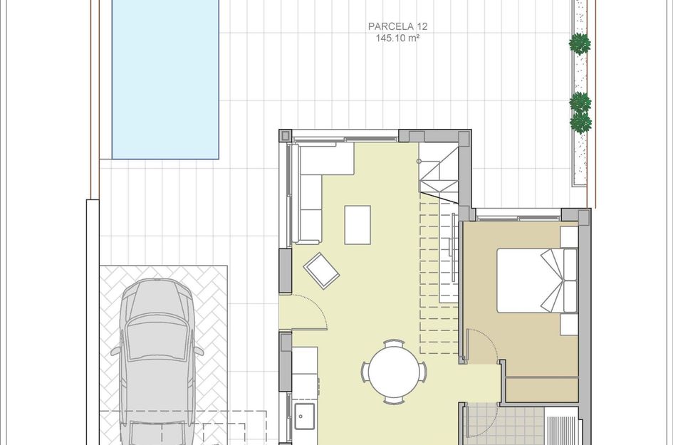 Halfvrijstaand in Vistabella