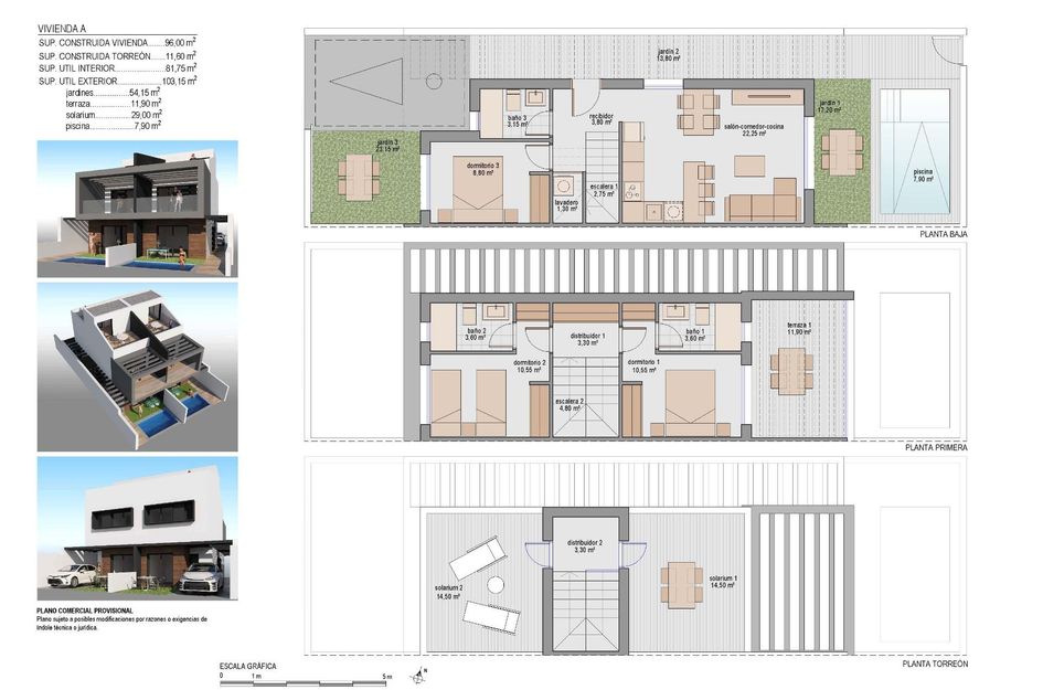 Halfvrijstaand in San Javier