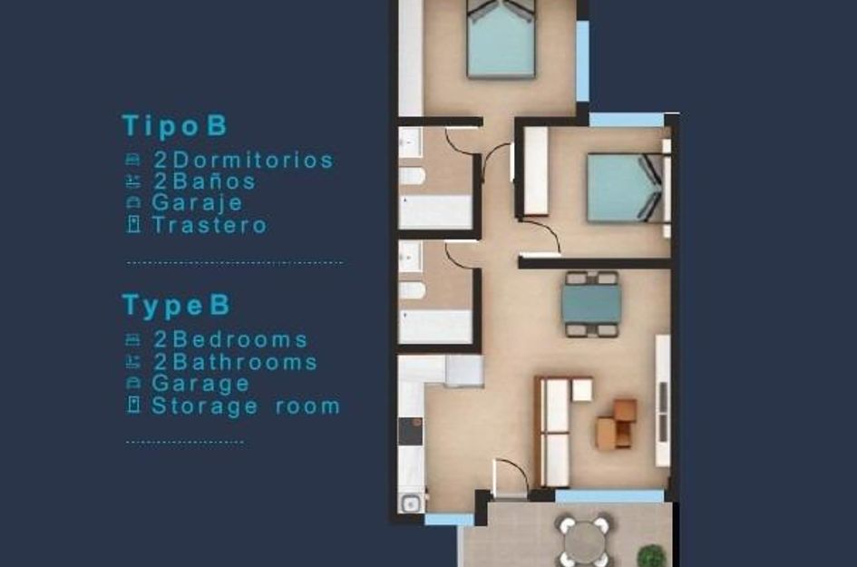 Bungalow in Las Esperanzas