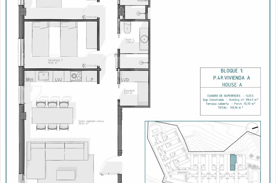 Appartement in Playas de Vera