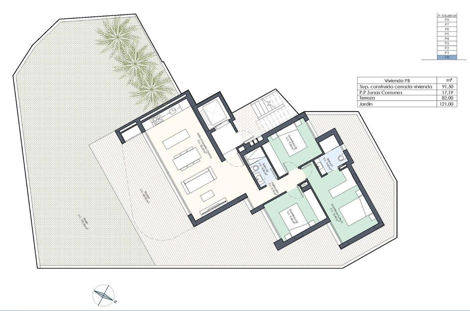 Appartement in Guardamar del Segura