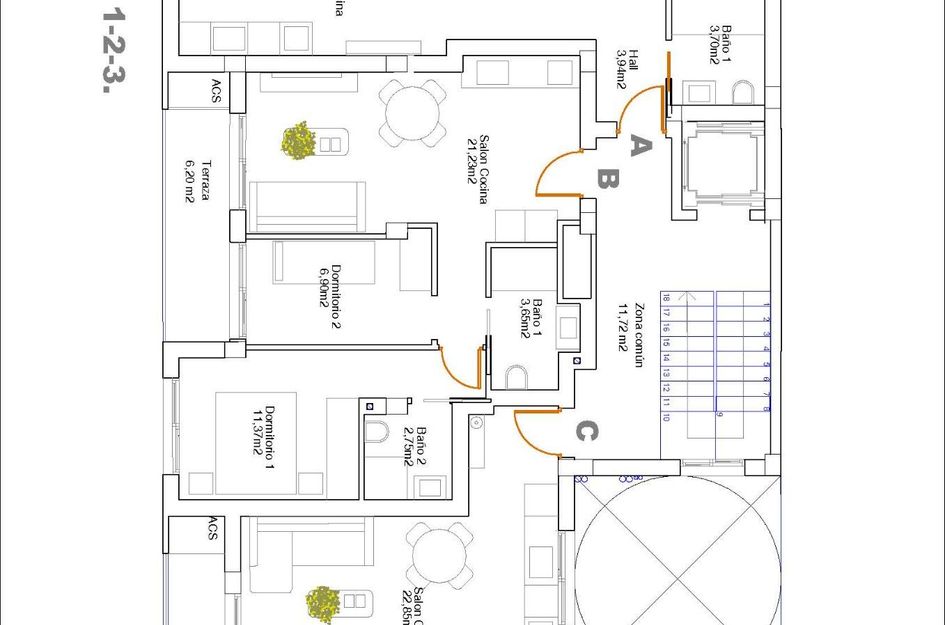 Appartement in Guardamar del Segura