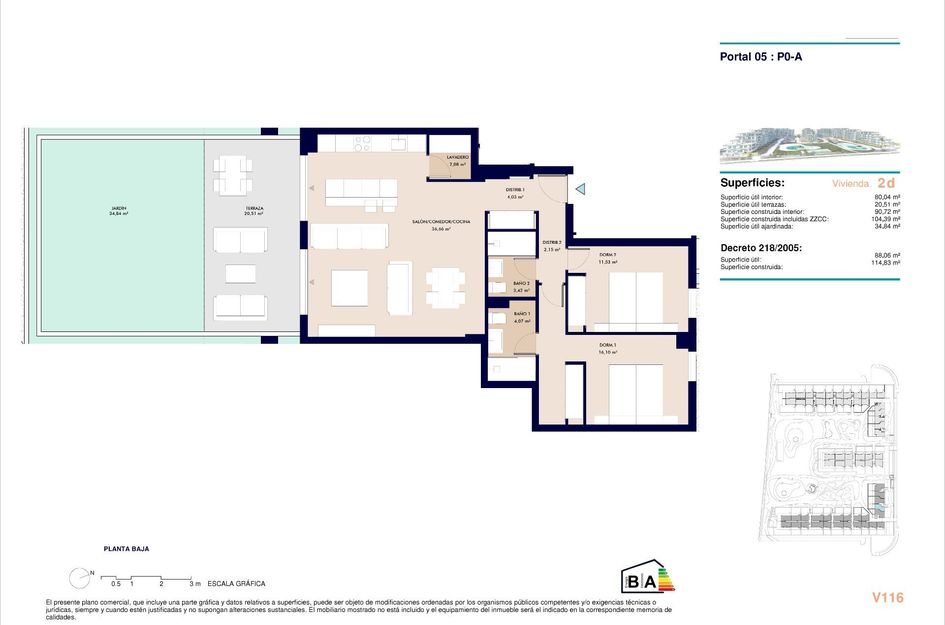 Appartement in Almerimar
