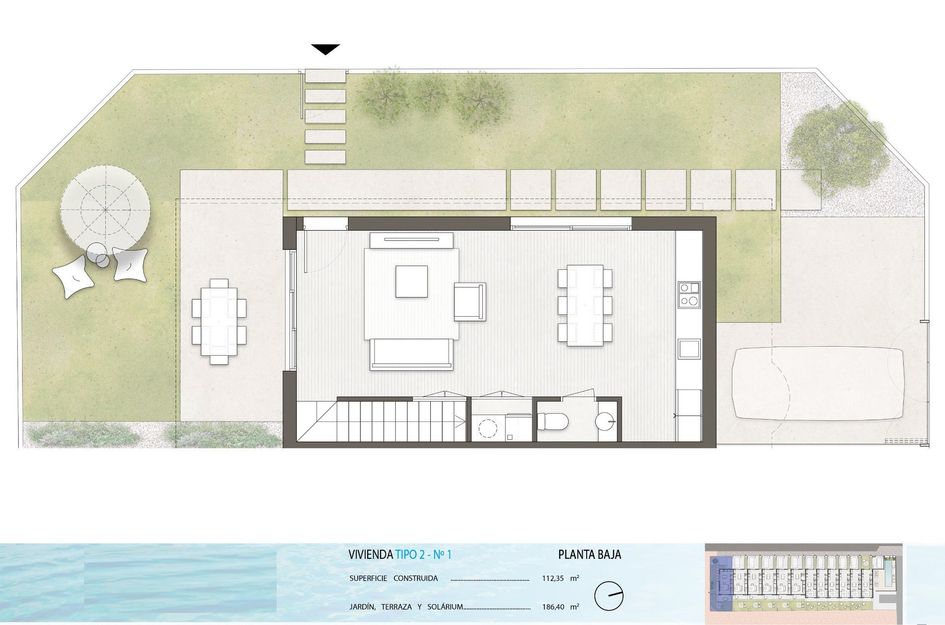 Halfvrijstaand in Torre de la Horadada