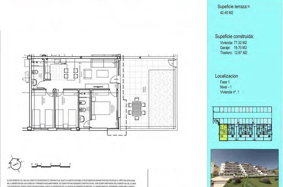 Appartement in Playas de Vera