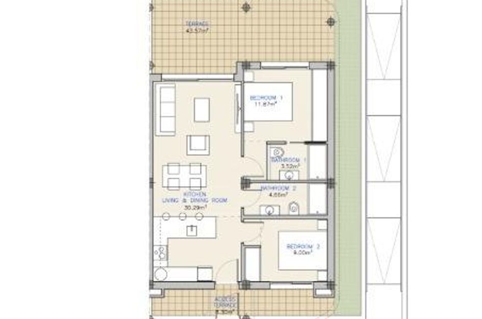 Appartement in Los Alcázares