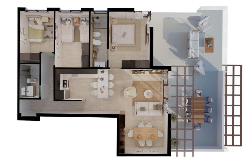 Appartement in Playas de Vera