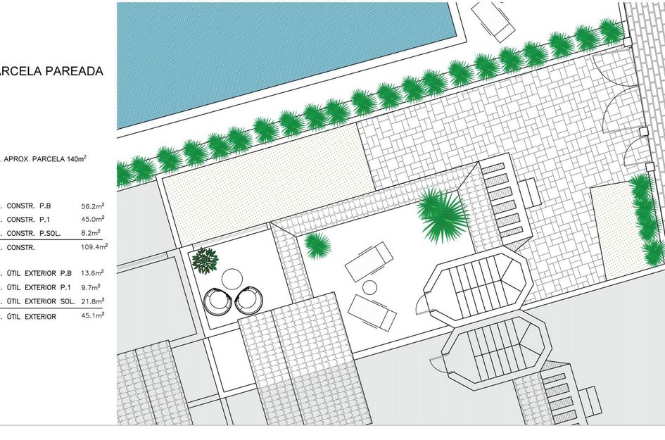 Halfvrijstaand in San Fulgencio