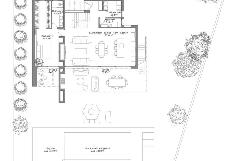 Villa in La Algarrobina