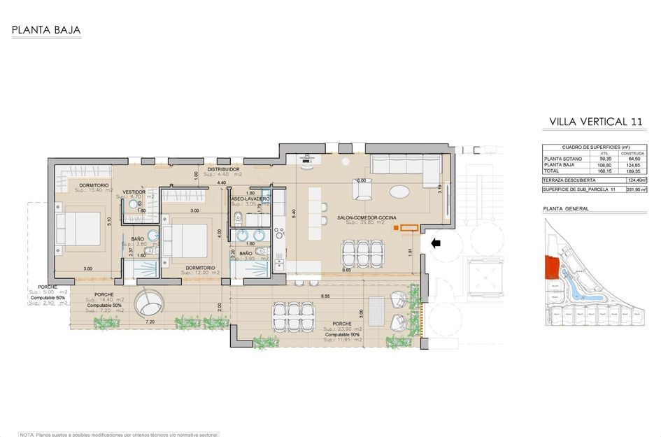 Bungalow in San Juan De Los Terreros