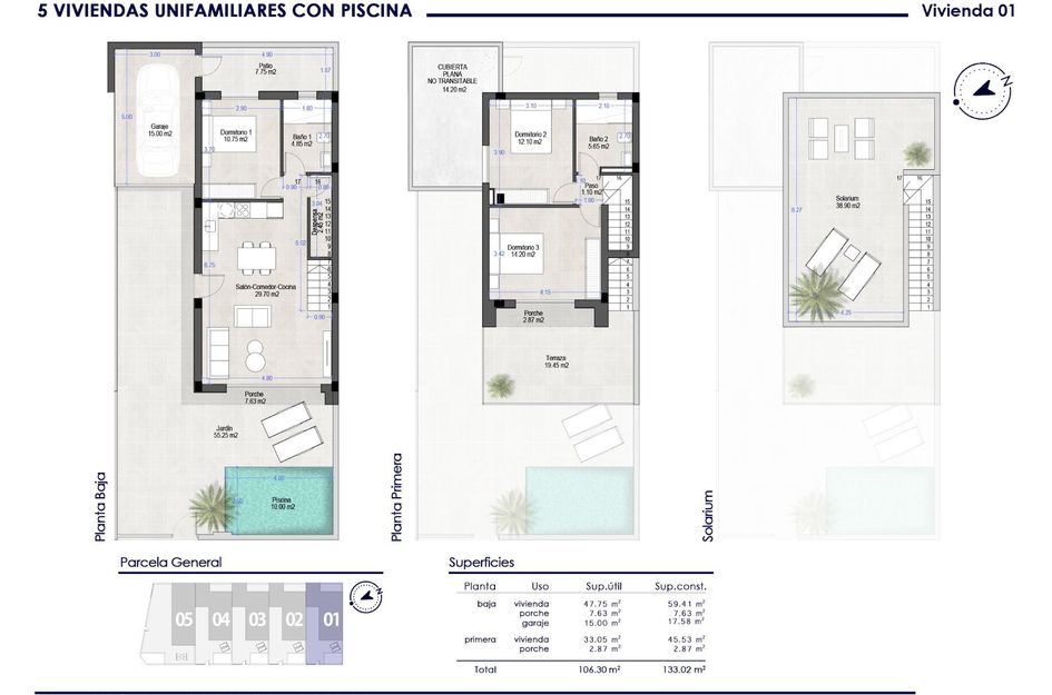Halfvrijstaand in Las Esperanzas