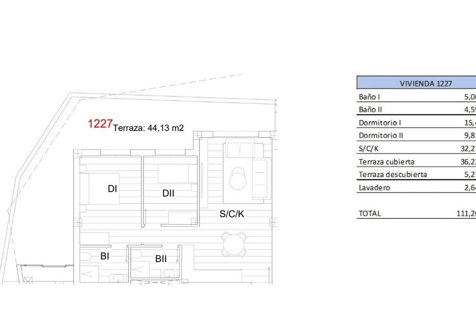 Appartement in San Miguel de Salinas